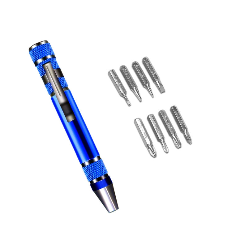 8 In 1 Screwdriver Aluminum Alloy Combination Disassembly Pen Repair Screwdriver