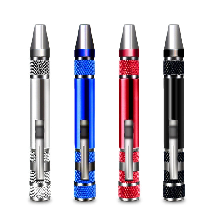 8 In 1 Screwdriver Aluminum Alloy Combination Disassembly Pen Repair Screwdriver