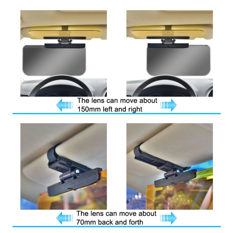 SHUNWEI Car Anti High Beam Visor Night Vision Glasses, Style: