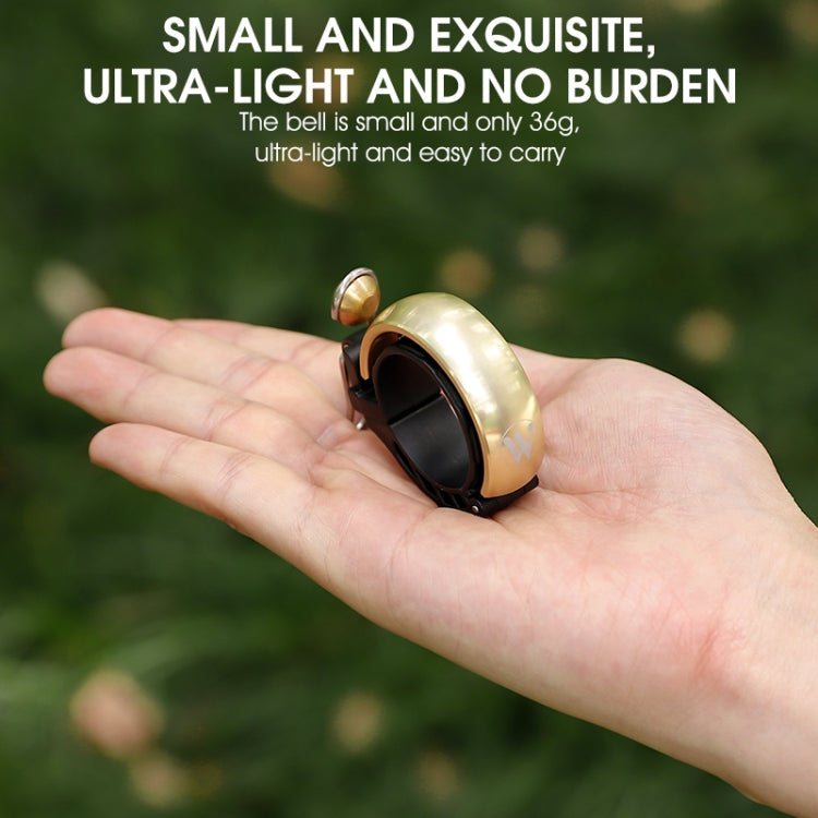 WEST BIKING Bicycle Retro Copper Bell Riding Crisp & Loud Bell