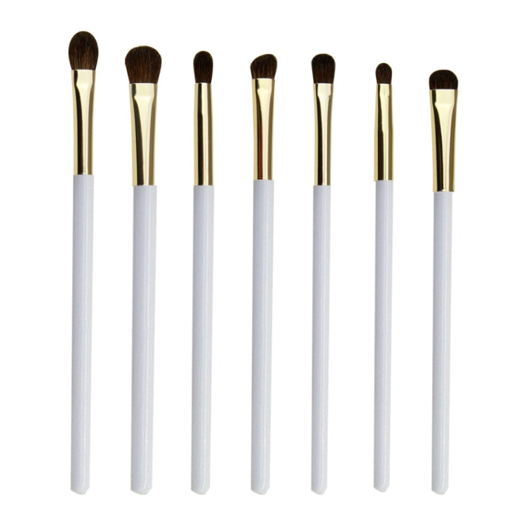 7 PCS / Set Horsehair Daily Eyeshadow Brush Smoky Makeup Brush