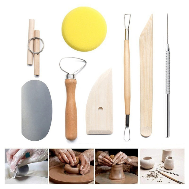 38 In 1 Pottery Tool Kit Pottery Clay Carving Knife
