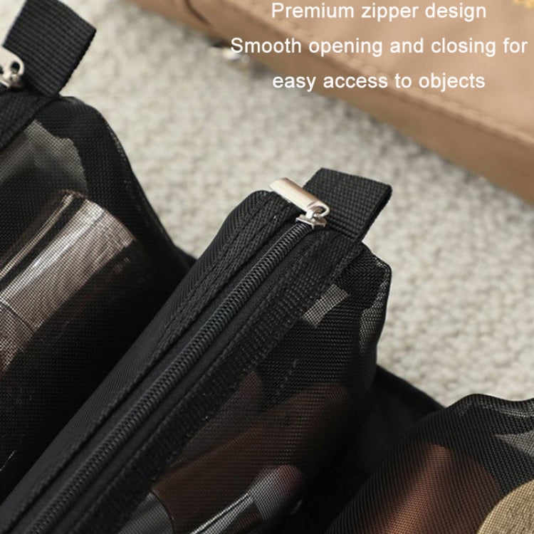 4 In 1 Women Travel Portable Waterproof Mesh Cosmetic Bag