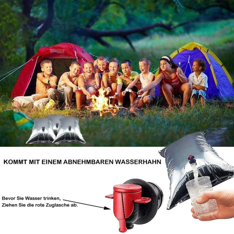 Outdoor Emergency Water Bag Picnic Beverage Insulated Storage Bag