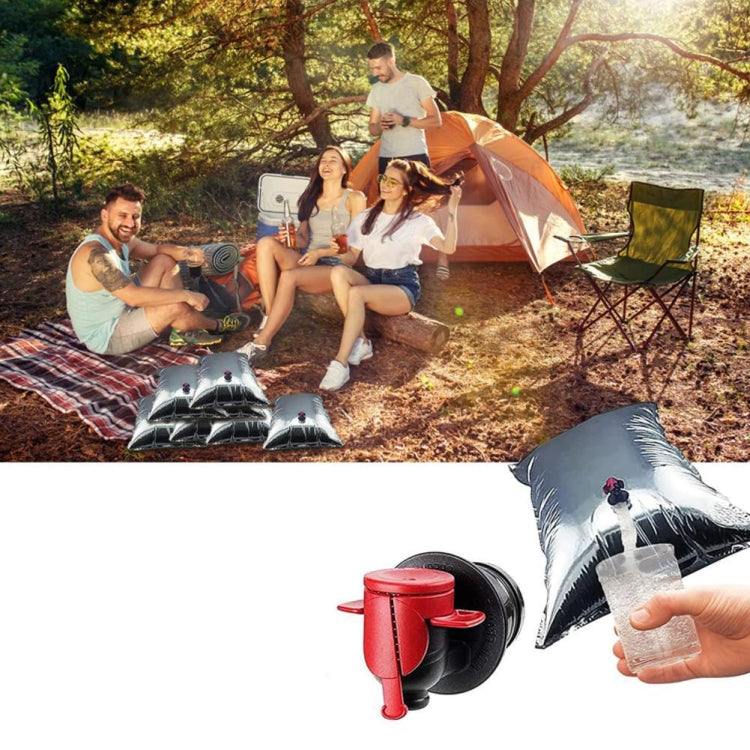Outdoor Emergency Water Bag Picnic Beverage Insulated Storage Bag