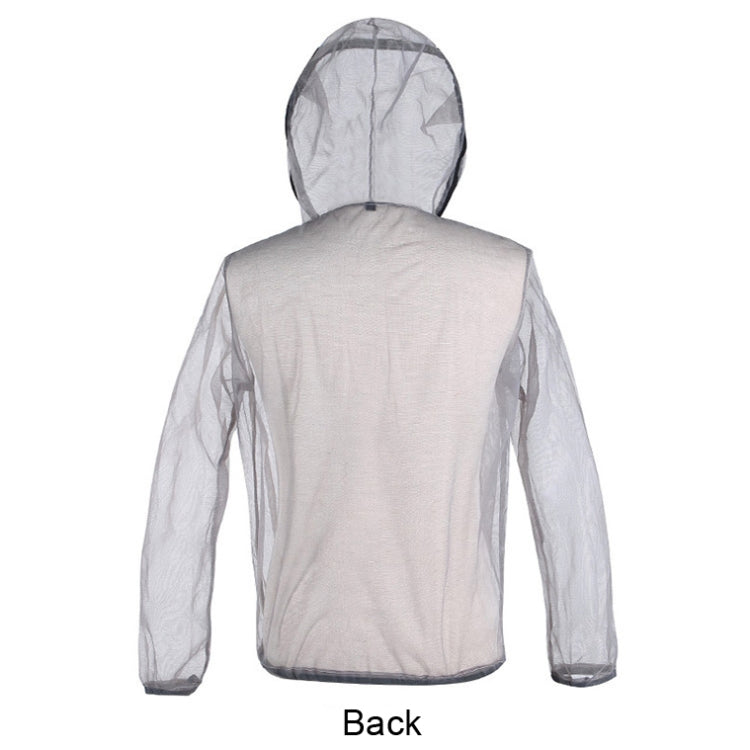 Jungle Expedition Breathable Insect-proof Jacket With Hood Anti-bite Mesh Gauze Cloth