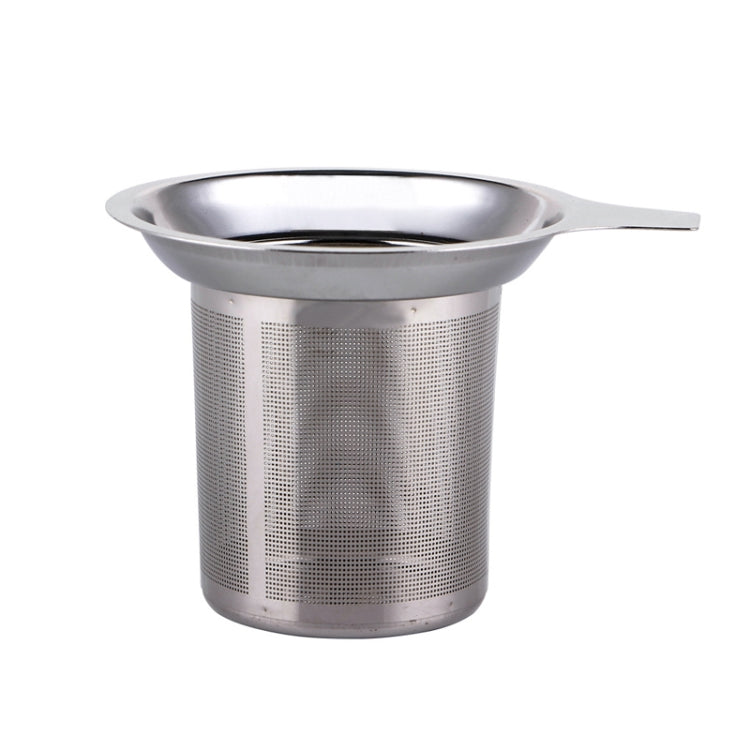 304 Stainless Steel Teapot Flat Bottom High Density Strainer With Handle