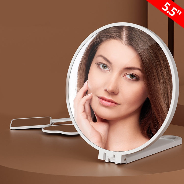 Handheld Small Mirror Portable Folding Mini Pocket Makeup Mirror