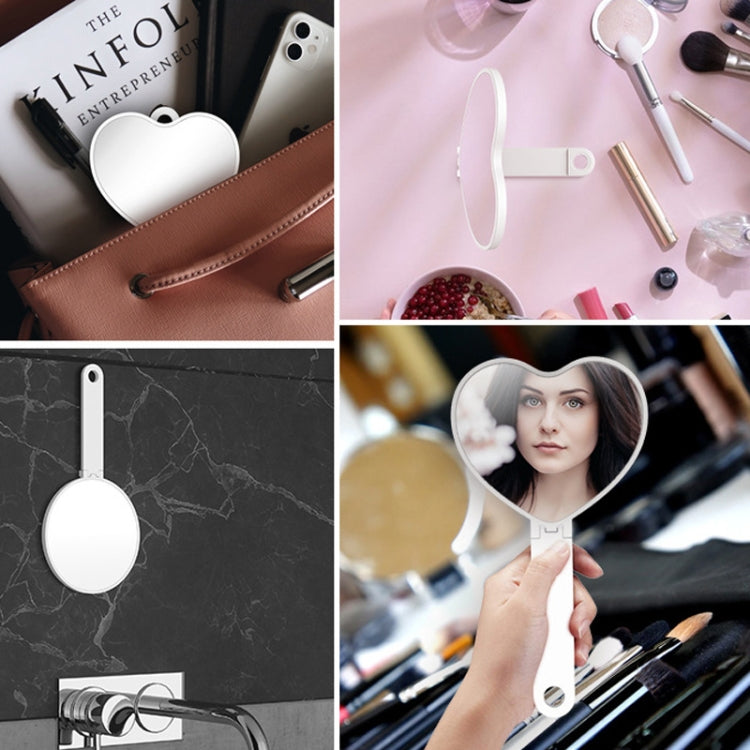 Handheld Small Mirror Portable Folding Mini Pocket Makeup Mirror