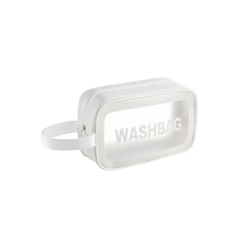 PVC Transparent Waterproof Portable Cosmetic Bag, Size: