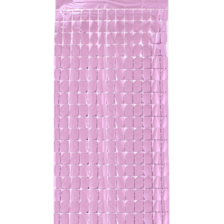 2 PCS 1x2M Square Rain Silk Door Curtain Birthday Party Background Wall Decoration