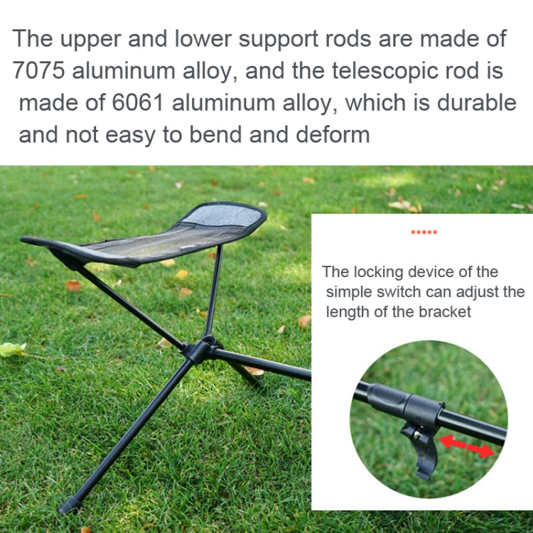 Collapsible Footstool For Camping Foot Recliner Foot Rest