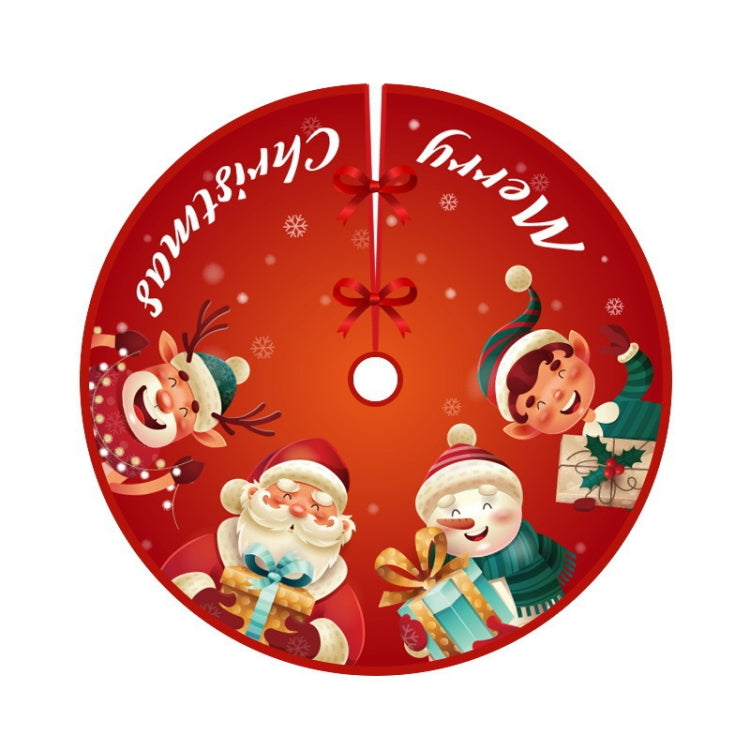 Christmas Tree Skirt Carpet Tree Bottom Cover Cloth Mat