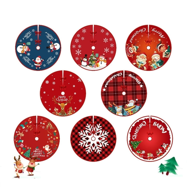 Christmas Tree Skirt Carpet Tree Bottom Cover Cloth Mat
