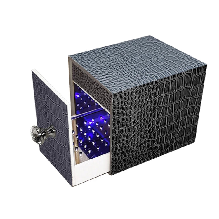 Dustproof Blue Light Disinfection Nail Polisher Storage Box