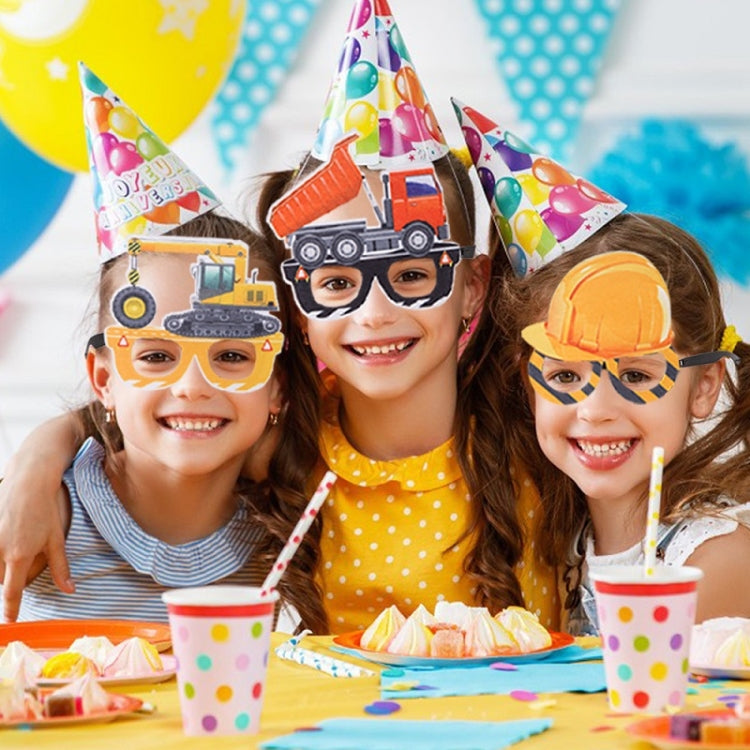 3 PCS Children Birthday Party Funny Glasses Photo Props