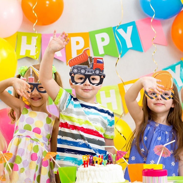 3 PCS Children Birthday Party Funny Glasses Photo Props