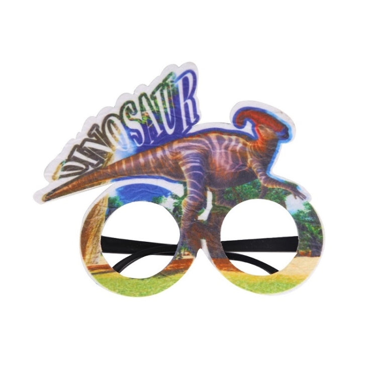 3 PCS Dinosaur Funny Glasses Birthday Party Decoration Photo Props