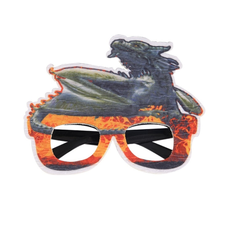 3 PCS Dinosaur Funny Glasses Birthday Party Decoration Photo Props