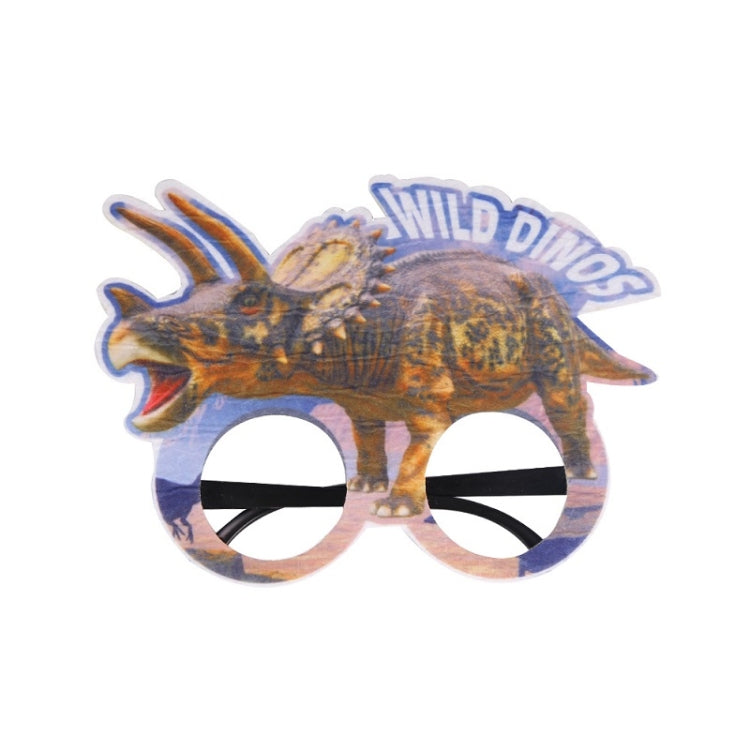 3 PCS Dinosaur Funny Glasses Birthday Party Decoration Photo Props