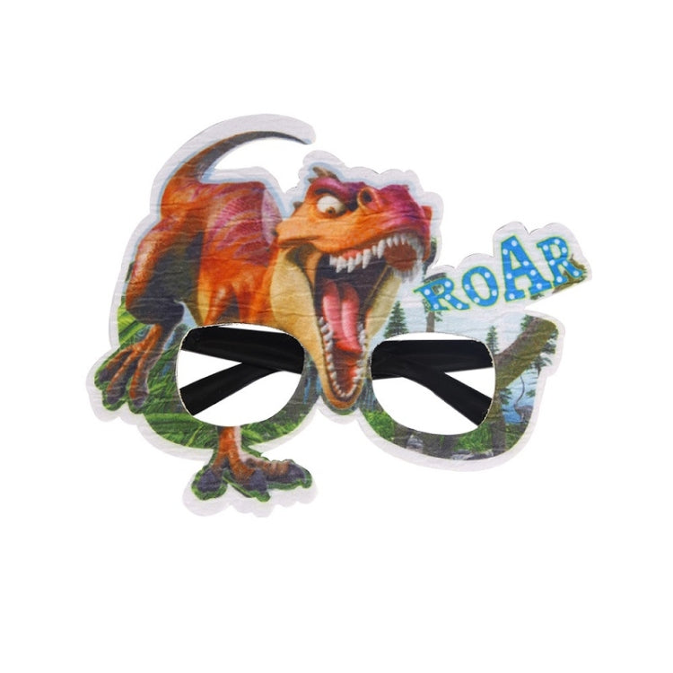3 PCS Dinosaur Funny Glasses Birthday Party Decoration Photo Props