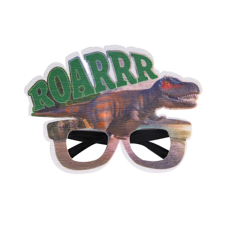 3 PCS Dinosaur Funny Glasses Birthday Party Decoration Photo Props