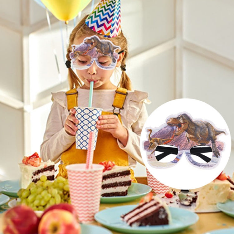 3 PCS Dinosaur Funny Glasses Birthday Party Decoration Photo Props