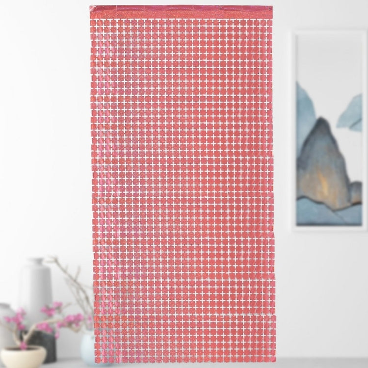 2 PCS Laser Square Rain Curtain Birthday Party Background Decoration