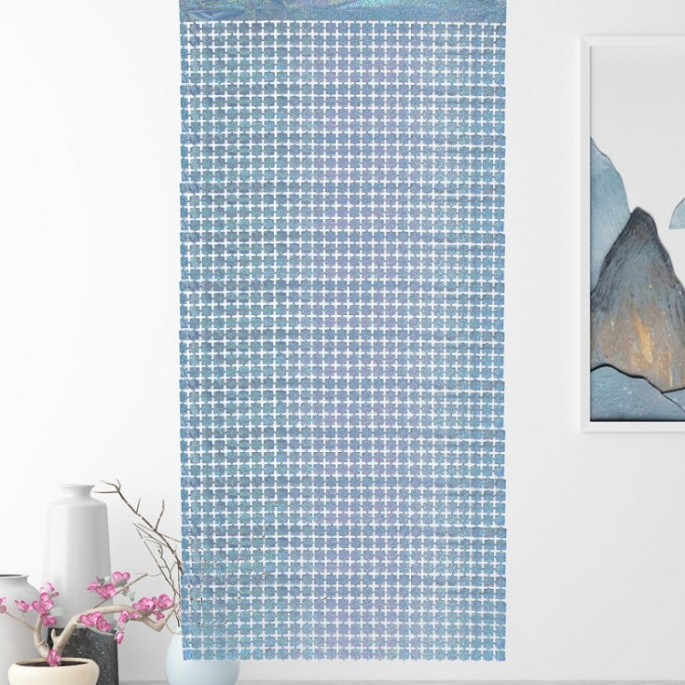 2 PCS Laser Square Rain Curtain Birthday Party Background Decoration