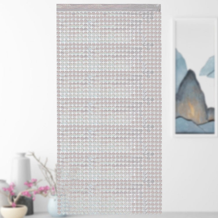 2 PCS Laser Square Rain Curtain Birthday Party Background Decoration