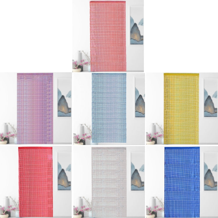 2 PCS Laser Square Rain Curtain Birthday Party Background Decoration