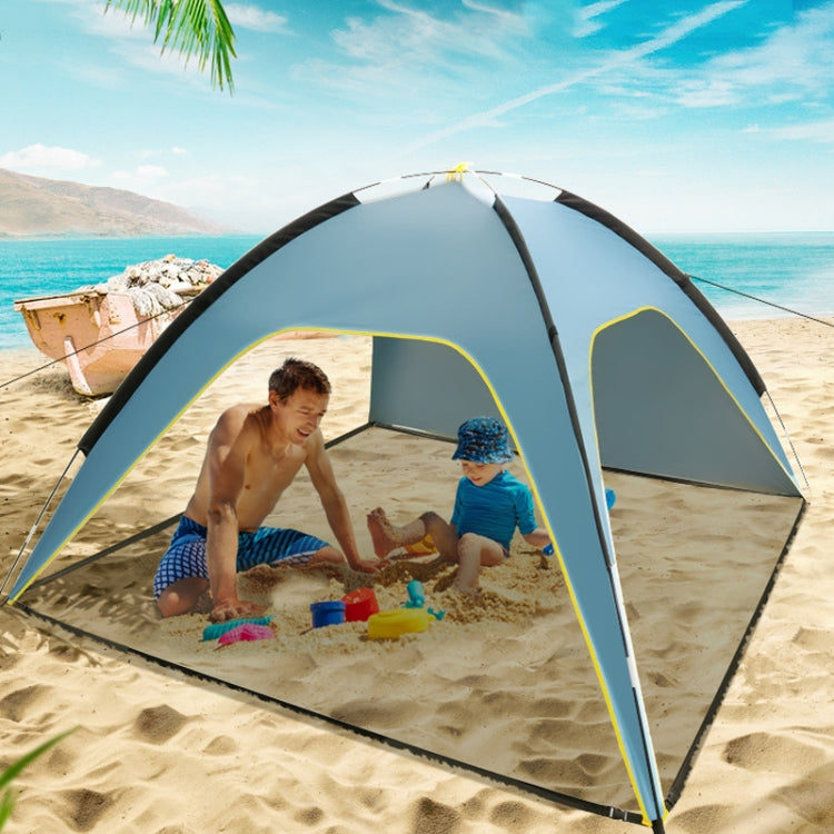 3 Sides Ventilated Spacious Outdoor Big Tent Sunscreen Rainproof Tent,Style: