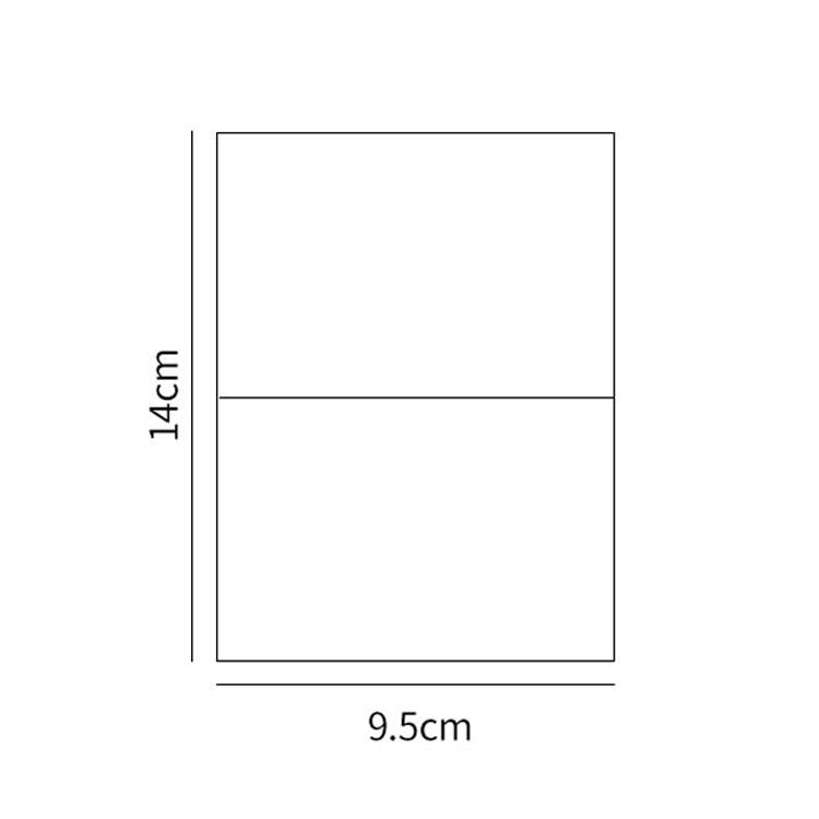 50 PCS Holiday Thank You Messages Greeting Cards