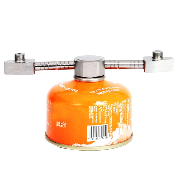 2 In 1 Outdoor Camping Aluminum Alloy Gas Tank Conversion Head Tool