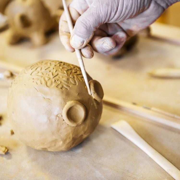 2 Sets 10 In 1  Imitation Wood Clay Sculpture Multi-combination Carving Knife Pottery Tool