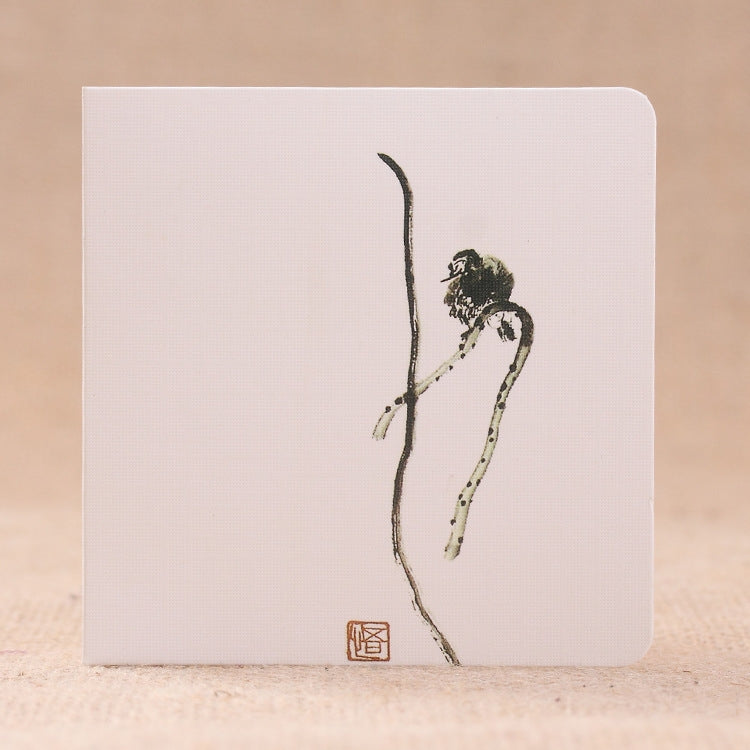 10 PCS Chinese Style Holiday Greeting Card