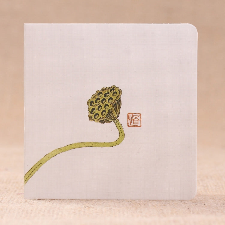 10 PCS Chinese Style Holiday Greeting Card