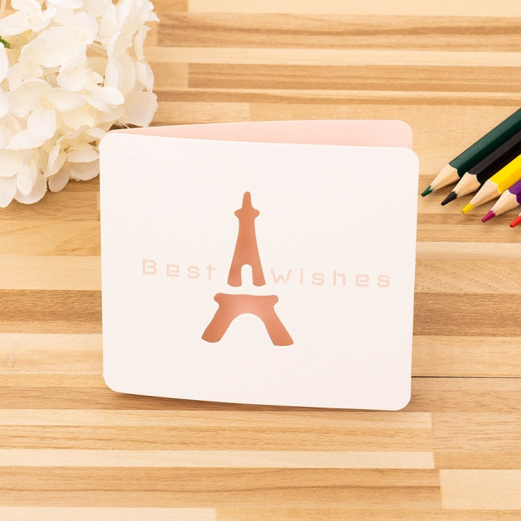 10 PCS Cute Hollow Cartoon Greeting Card