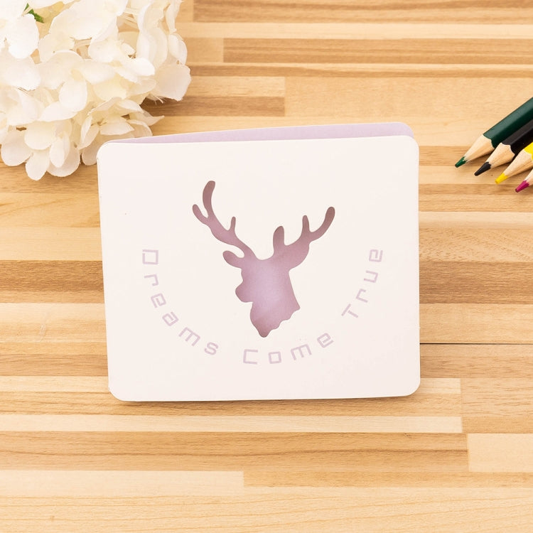 10 PCS Cute Hollow Cartoon Greeting Card