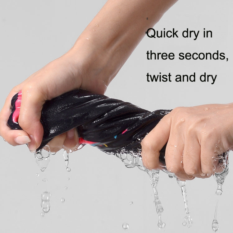 YDJ1223-1 Microfiber Double Sided Fleece Print Quick Dry Portable Sports Towel, Size:
