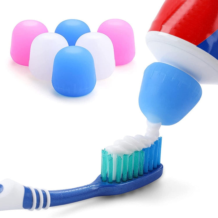 5 PCS Manual Silicone Self-Sealing Toothpaste Cap Aid
