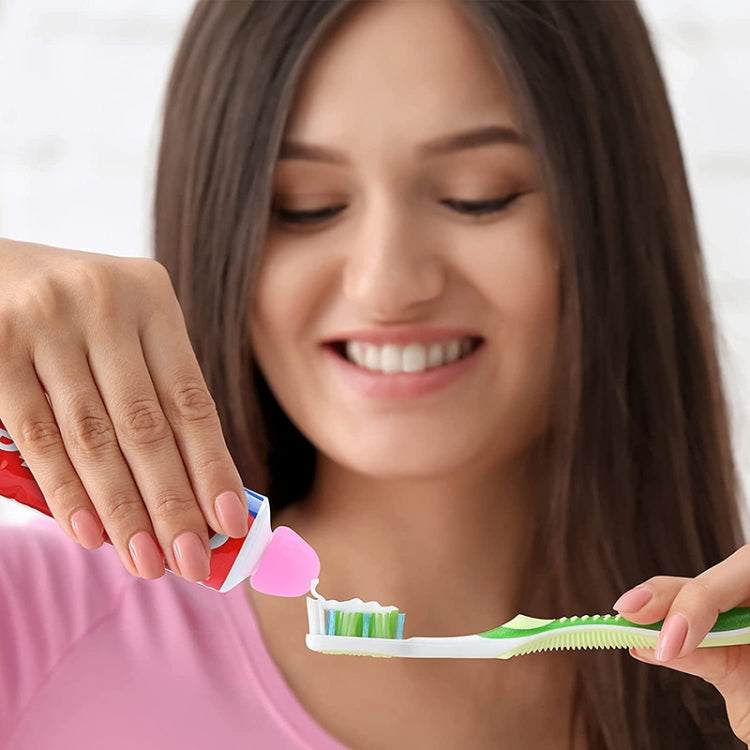 5 PCS Manual Silicone Self-Sealing Toothpaste Cap Aid