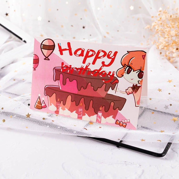 40 PCS Hand Drawn Children Birthday Card