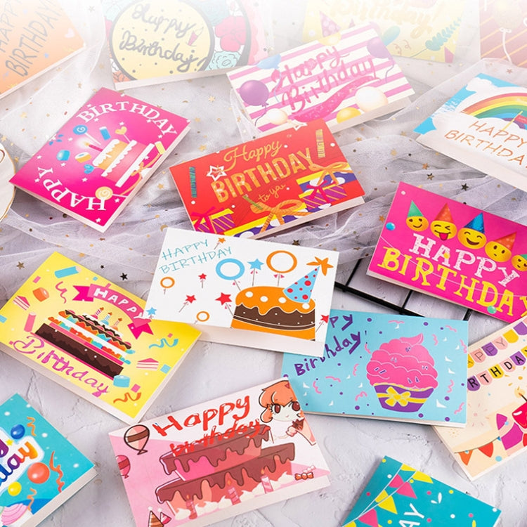 40 PCS Hand Drawn Children Birthday Card