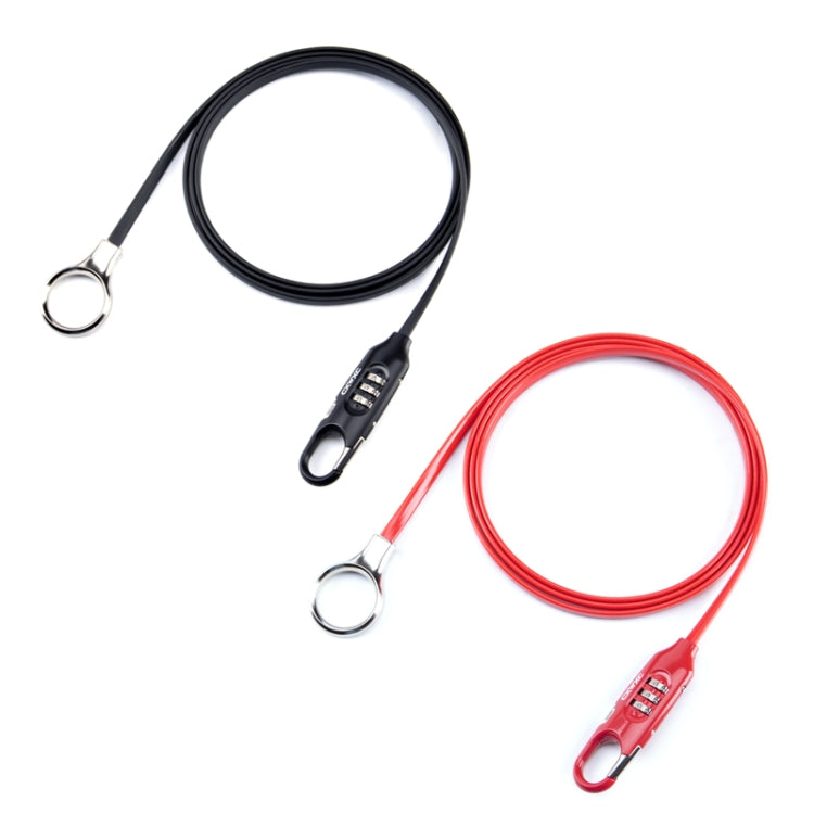 PL3001 Bicycle Mountain Bike Portable Anti-theft Password Cable Lock
