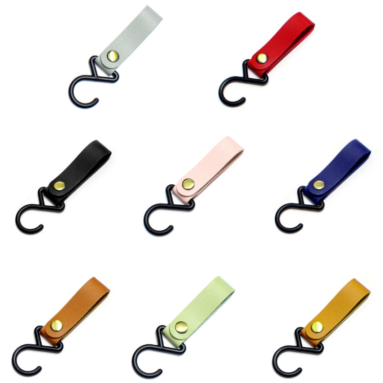 Outdoor Camping Tent PU Leather Multifunctional Storage Hook