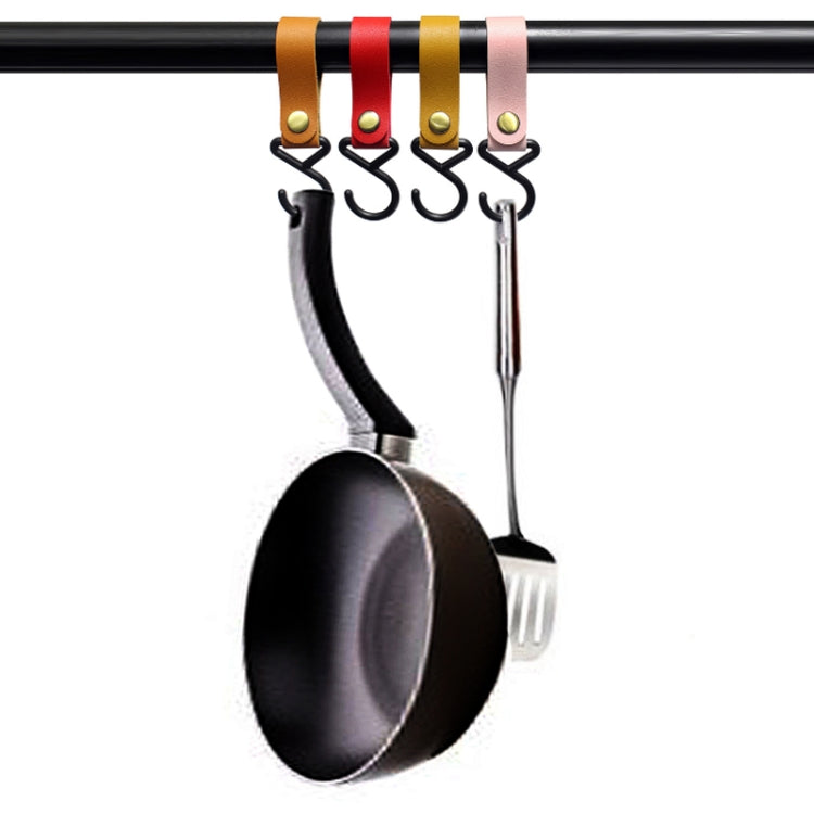 Outdoor Camping Tent PU Leather Multifunctional Storage Hook