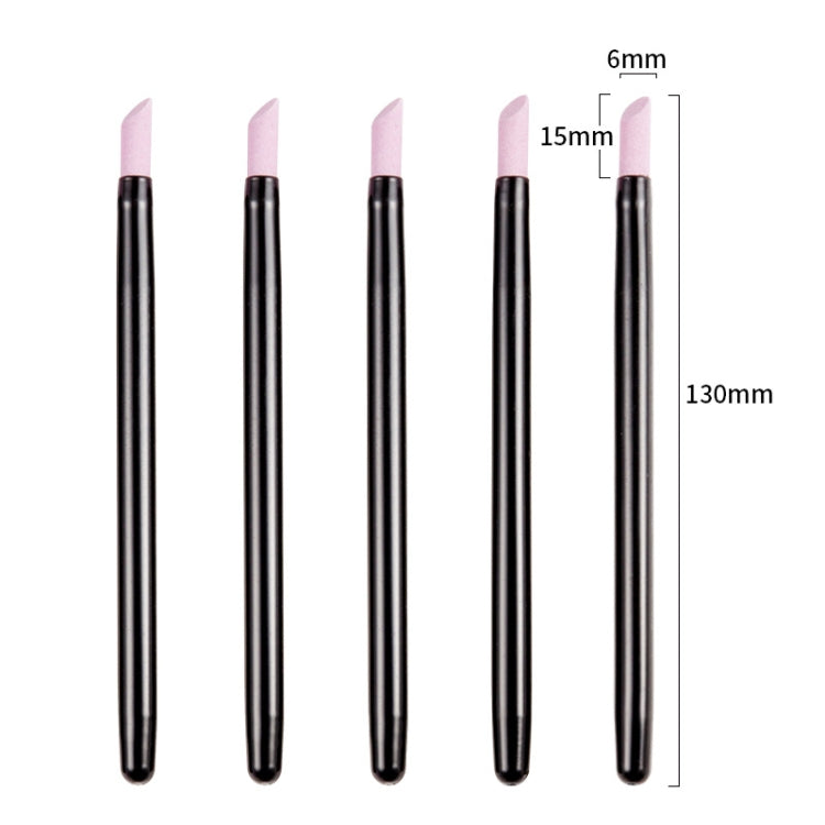3 PCS 5 In 1 Nail Art Engraving And Grinding Pen Nail Repair Polishing Quartz Pen