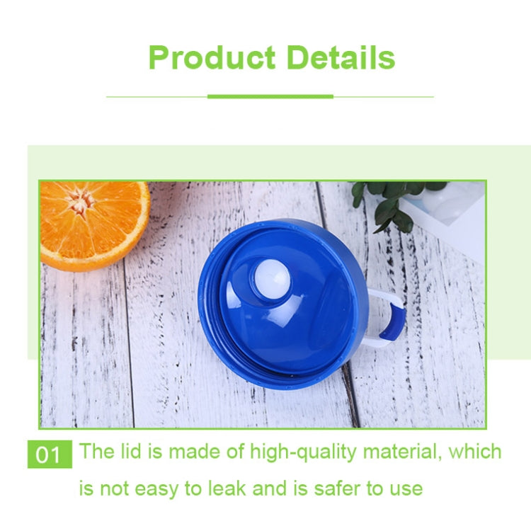 2 PCS YZ025 600ml Multifunctional Transparent Water Cup