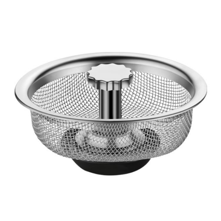 Anti-clogging Stainless Steel Filter For Kitchen Sink Sewer, Random Handle Style Delivery